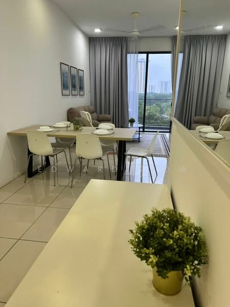 Kondominium untuk Disewa di The WaterEdge (Pinggiran Air) - Edward Siow - Living Room - PropertyGuru.com.my