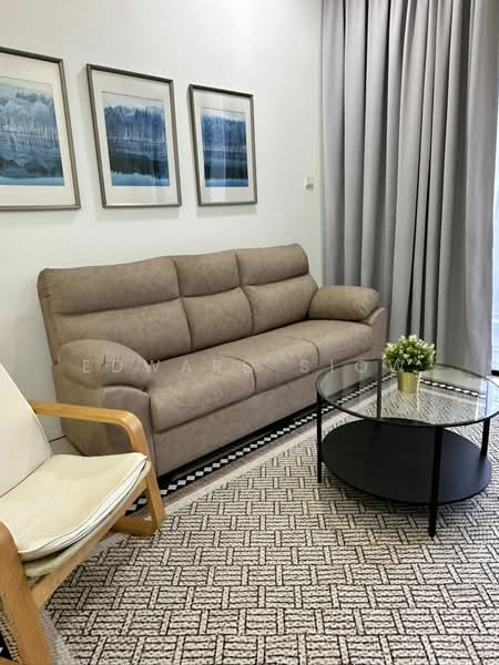 Kondominium untuk Disewa di The WaterEdge (Pinggiran Air) - Edward Siow - Living Room - PropertyGuru.com.my