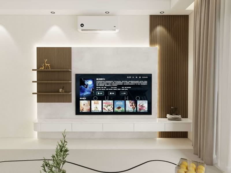 Kediaman Servis untuk Disewa di Jendela Residences - Lou Ho - Living Room - PropertyGuru.com.my