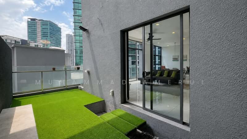 Kondominium untuk Disewa di Mirage Residence - Muhammad Amerul - Living Room - PropertyGuru.com.my