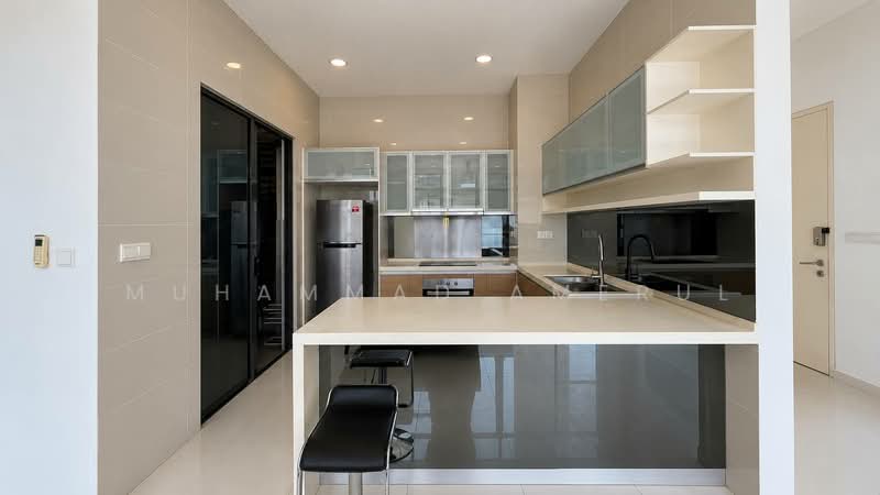 Kondominium untuk Disewa di Mirage Residence - Muhammad Amerul - Kitchen - PropertyGuru.com.my