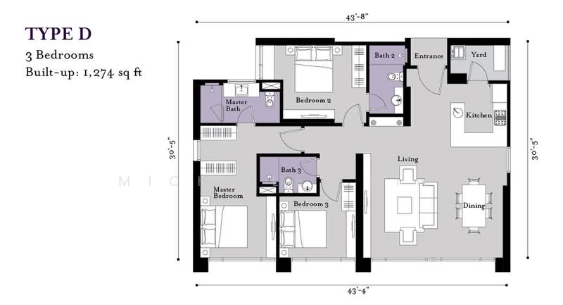 Kediaman Servis untuk Dijual di Bayberry @ Tropicana Gardens - Michelle Chin - PropertyGuru.com.my