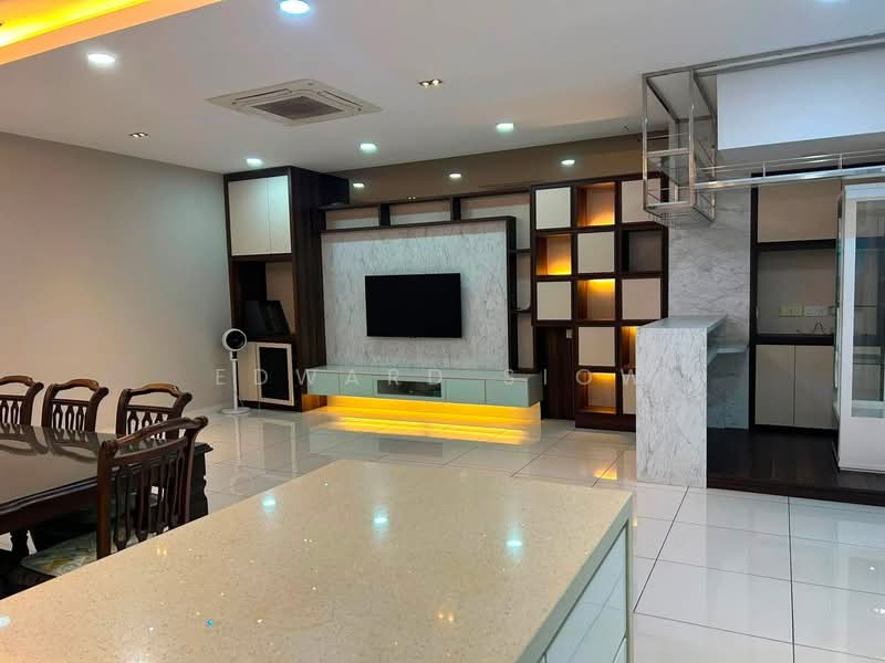Cluster House for Rent in Austin Heights (Tebrau) - Edward Siow - Living Room - PropertyGuru.com.my
