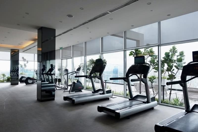 Kediaman Servis untuk Dijual di Fraser Residence (188 Suites) - Darren Kai Xin Ng - Gym - PropertyGuru.com.my