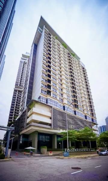 Kediaman Servis untuk Dijual di Fraser Residence (188 Suites) - Darren Kai Xin Ng - Exterior - PropertyGuru.com.my
