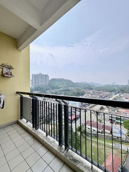 Kondominium untuk Dijual di Vistaria Residensi - Elcoln Leong - Balcony - PropertyGuru.com.my