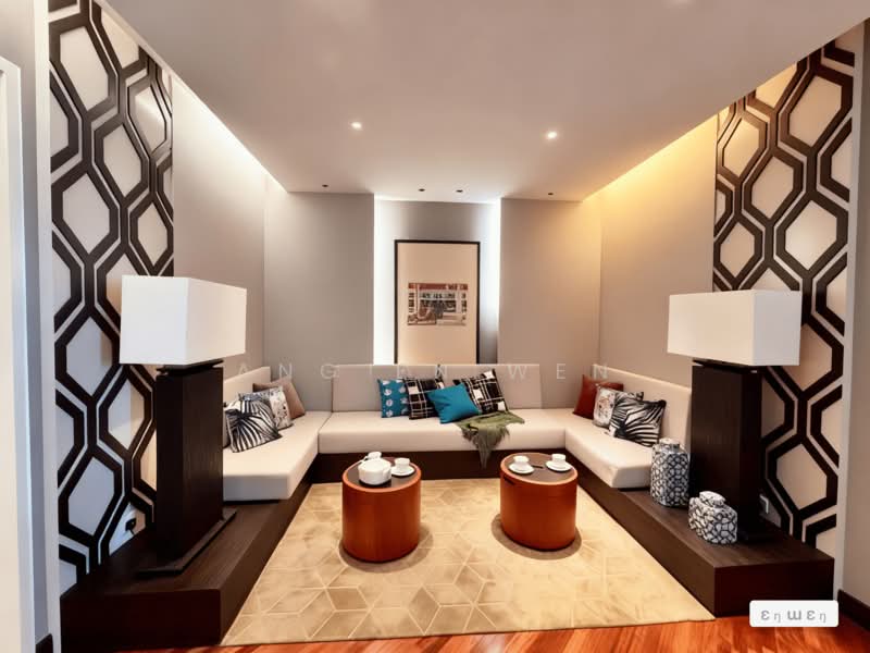 Condominium for Sale at Triuni Residences - Ang En Wen - Living Room - PropertyGuru.com.my