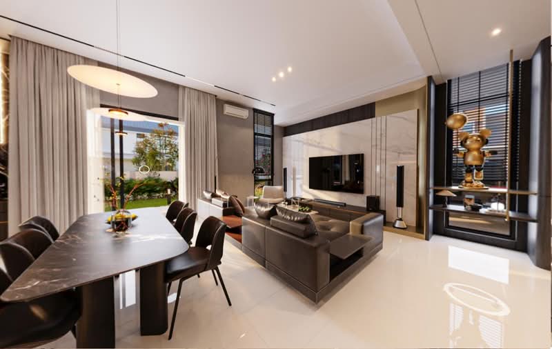 Rumah Berkembar untuk Dijual di Kota Kemuning (Shah Alam) - Thien . - Living Room - PropertyGuru.com.my