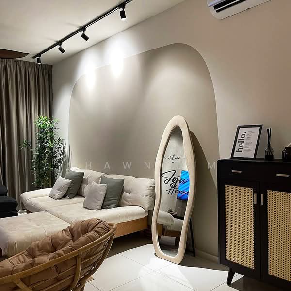 Servis Apartment untuk Disewa di Emerald 9 - Shawn Lim - Living Room - PropertyGuru.com.my