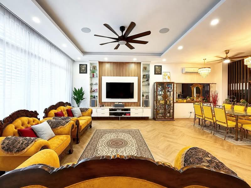 Rumah Teres 3-Tingkat untuk Dijual di Corner Superlink 3 Storey Terrace The Mulia Reside (Cyberjaya) - Reena Sarif - Living Room - PropertyGuru.com.my