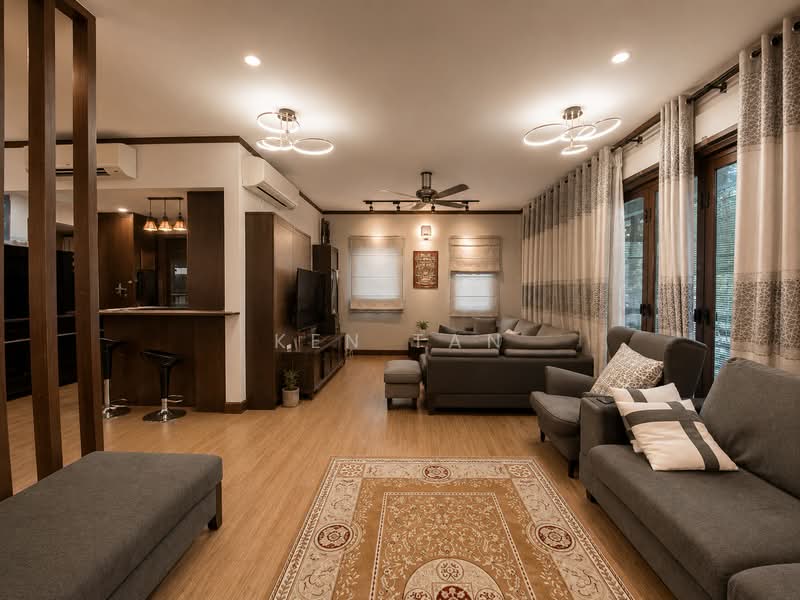 Rumah Berkembar untuk Dijual di Tropicana (Selangor) - Ken Tan - Living Room - PropertyGuru.com.my