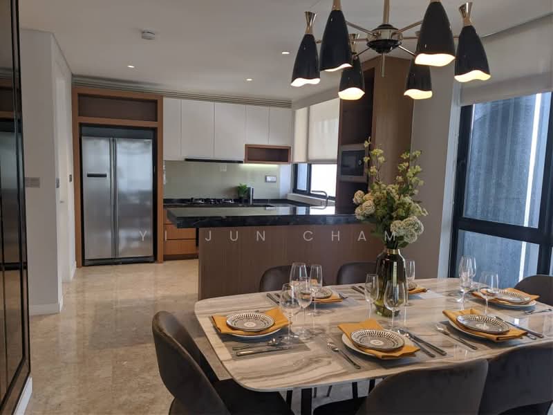Service Residence for Rent at Anggun Residences - Yi Jun Cham - Kitchen - PropertyGuru.com.my
