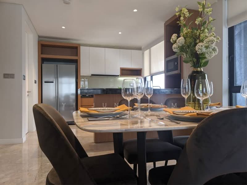 Service Residence for Rent at Anggun Residences - Yi Jun Cham - Dining Room - PropertyGuru.com.my