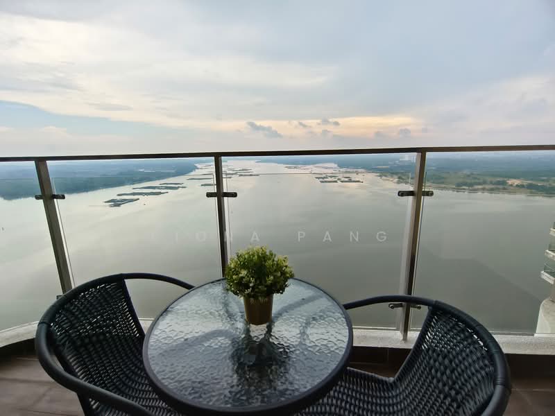 Kondominium untuk Disewa di Bay Laurel @ Country Garden Danga Bay - Fiona Pang - Balcony - PropertyGuru.com.my