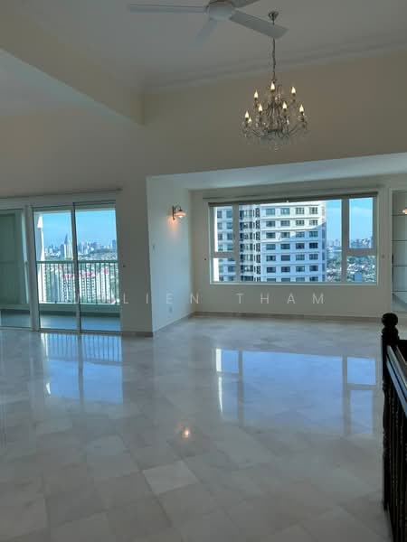 Kondominium untuk Disewa di Mont Kiara Pines - Julien Tham - Living Room - PropertyGuru.com.my