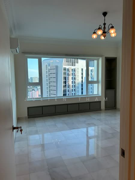 Kondominium untuk Disewa di Mont Kiara Pines - Julien Tham - Living Room - PropertyGuru.com.my