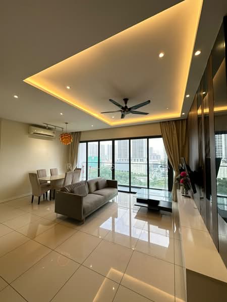 Service Residence for Rent at Skyluxe On The Park Bukit Jalil - Marcus Guan - Living Room - PropertyGuru.com.my