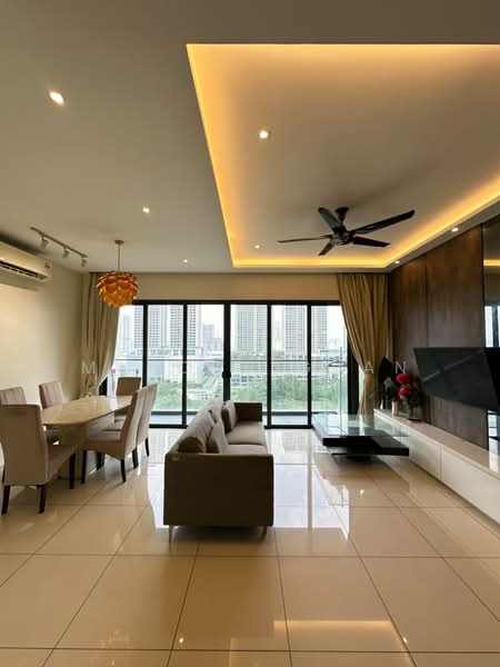 Service Residence for Rent at Skyluxe On The Park Bukit Jalil - Marcus Guan - Living Room - PropertyGuru.com.my