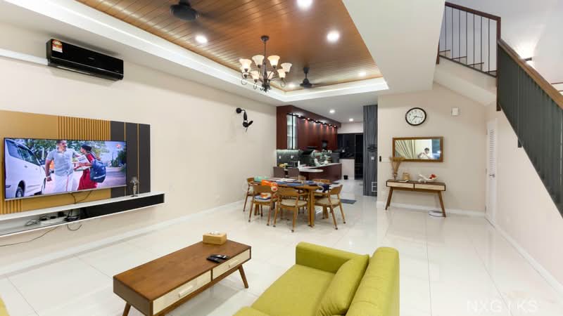 2-storey Terraced House for Rent in Sungai Buloh (Selangor) - Kings Soe - Living Room - PropertyGuru.com.my
