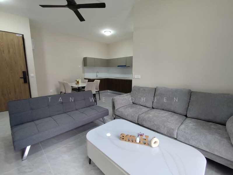 Kediaman Servis untuk Disewa di Altris Residences @ The Quartz WM - Tan Wei Chuen - Living Room - PropertyGuru.com.my