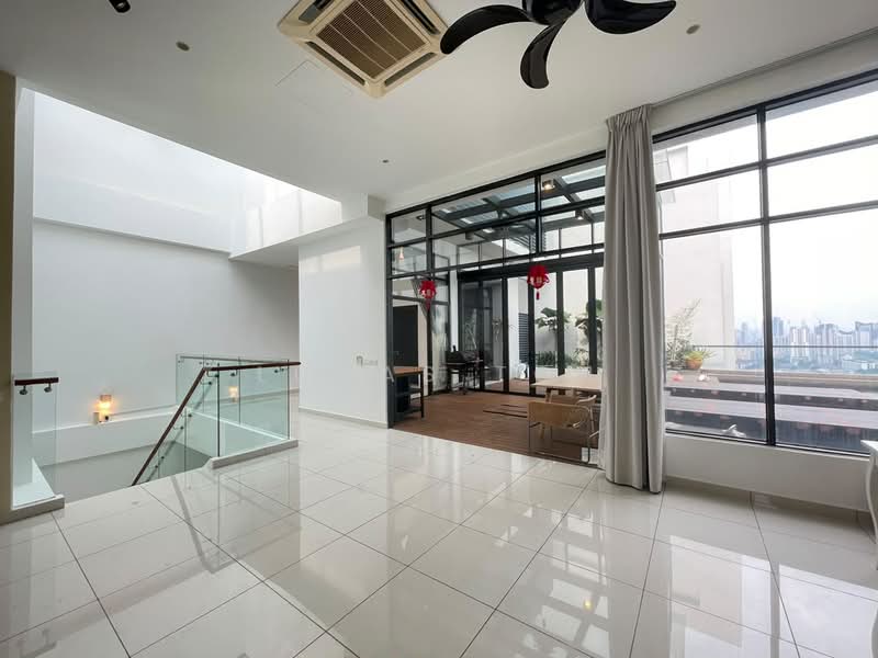 Kondominium untuk Dijual di Dua Menjalara - Lucas Toh - Living Room - PropertyGuru.com.my