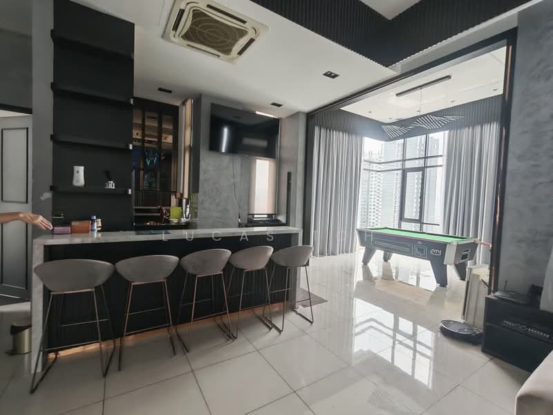 Kondominium untuk Dijual di Dua Menjalara - Lucas Toh - Living Room - PropertyGuru.com.my