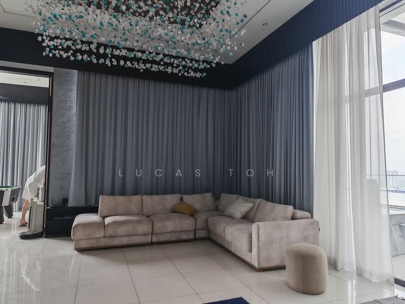Kondominium untuk Dijual di Dua Menjalara - Lucas Toh - Living Room - PropertyGuru.com.my