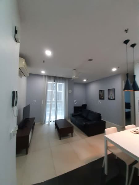 Service Residence for Sale at Arcoris Residences - Ping Shin - Living Room - PropertyGuru.com.my