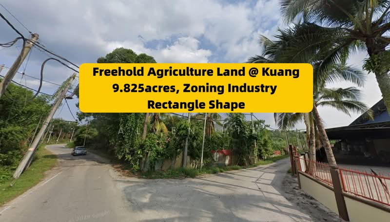 Industrial Land for Sale in Kampung Orang Asli Kuang (Kuang) - Alven Lim - Exterior - PropertyGuru.com.my