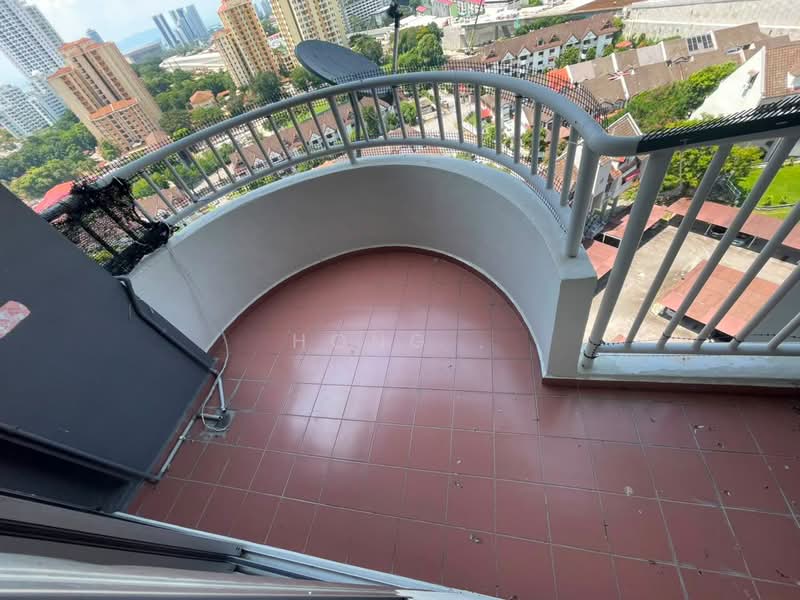 Pangsapuri untuk Disewa di Mutiara View - Hong . - Balcony - PropertyGuru.com.my