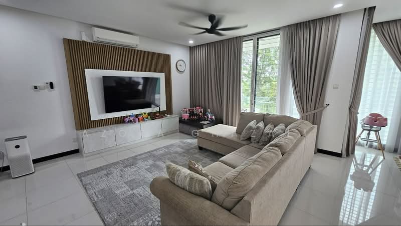Rumah Teres 3-Tingkat untuk Dijual di Denai Alam (Shah Alam) - Azora Ghazali - Living Room - PropertyGuru.com.my