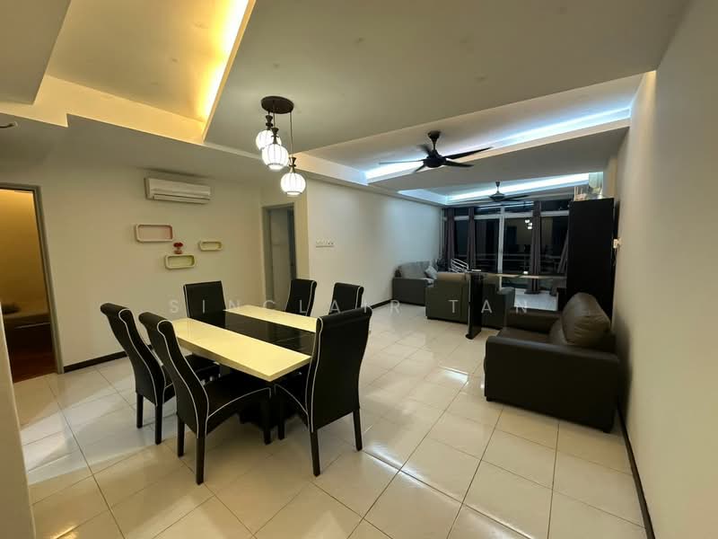 Kondominium untuk Disewa di Ocean Palms Condominium - Sinclair Tan - Dining Room - PropertyGuru.com.my