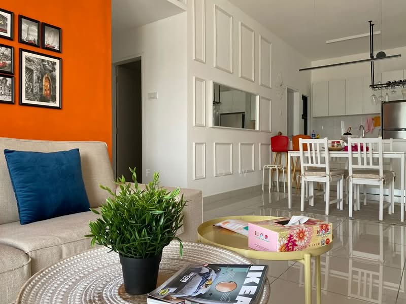 Condominium for Sale at Vertu Resort - FU HOW - Living Room - PropertyGuru.com.my