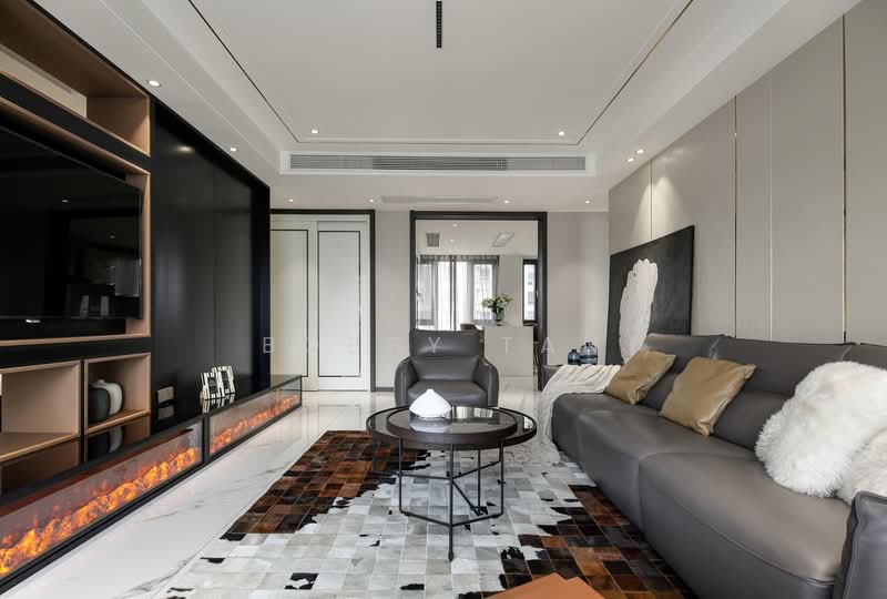 Kediaman Servis untuk Dijual di Twin Arkz - Bobby Tan - Living Room - PropertyGuru.com.my