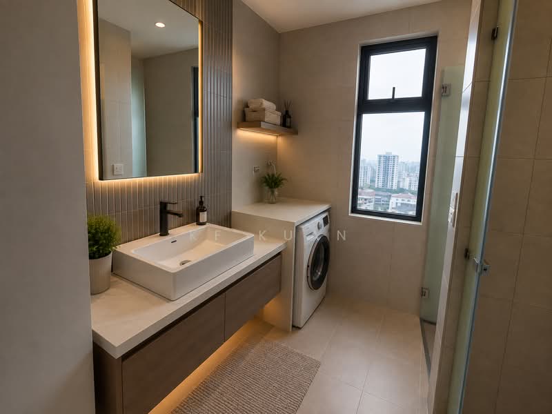 Kediaman Servis untuk Disewa di Union Suites - KF Kuan - Bathroom - PropertyGuru.com.my