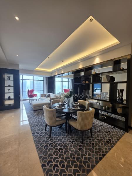 Servis Apartment untuk Dijual di The Ritz-Carlton Residences - Vickie Foong - Living Room - PropertyGuru.com.my