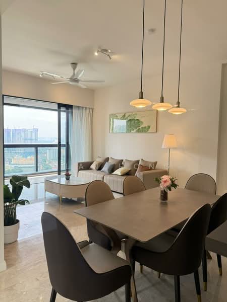 Service Residence for Rent at TRX Residences - Alan Hong - Living Room - PropertyGuru.com.my