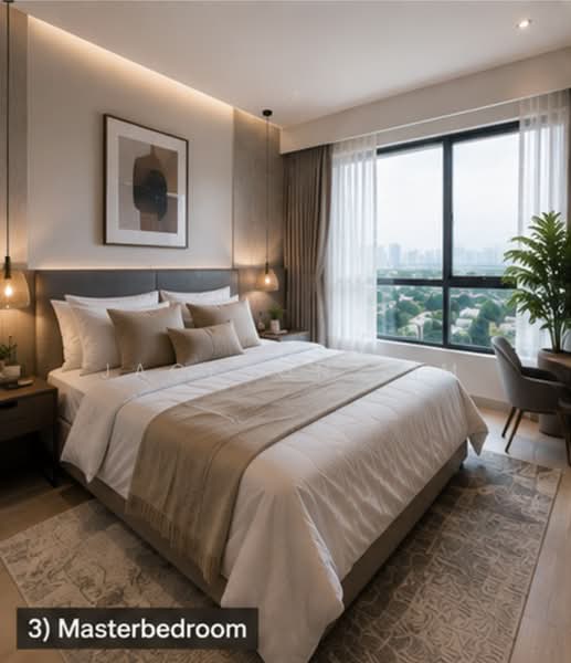 Rumah Teres 1-Tingkat untuk Dijual di Taman Shamelin (Cheras) - Jackson Lim - Master Bedroom - PropertyGuru.com.my