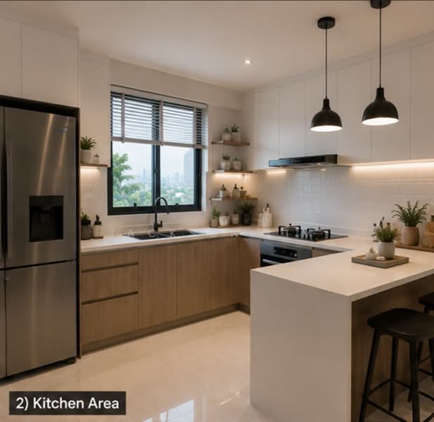 Rumah Teres 1-Tingkat untuk Dijual di Taman Shamelin (Cheras) - Jackson Lim - Kitchen - PropertyGuru.com.my