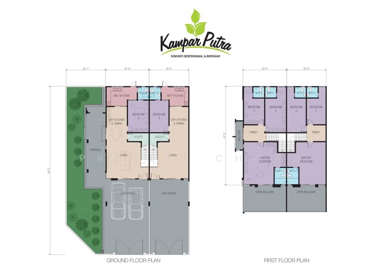 2-storey Terraced House for Sale in Kampar Putra (Kampar) - Presley Chong - PropertyGuru.com.my
