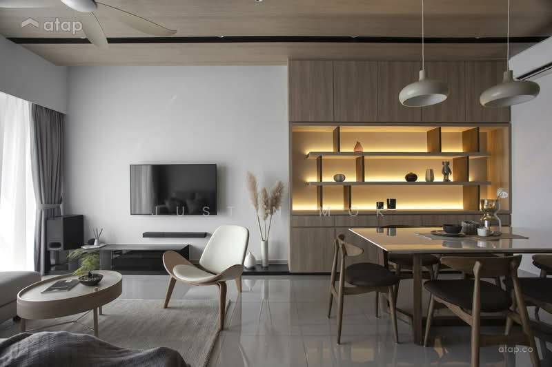 Kediaman Servis untuk Dijual di Conezion Residences - Justin Mok - Living Room - PropertyGuru.com.my