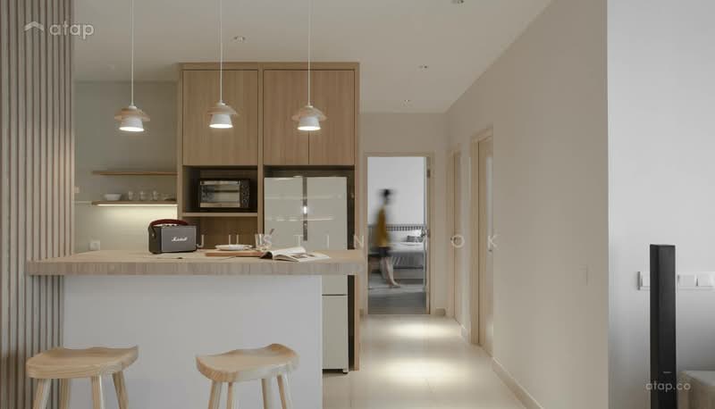 Kediaman Servis untuk Dijual di Conezion Residences - Justin Mok - Kitchen - PropertyGuru.com.my