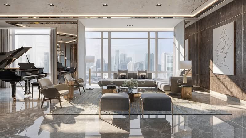 Service Residence for Sale at Four Seasons Place - Vickie Foong - Living Room - PropertyGuru.com.my