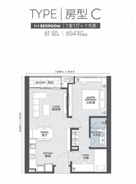 Kediaman Servis untuk Disewa di Lucentia Residences - KC KAW - PropertyGuru.com.my