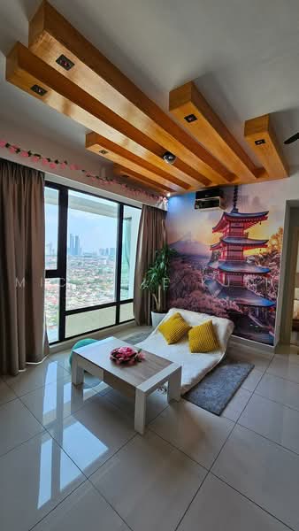 Service Residence for Sale at Southkey Mosaic - Michelle Kueh - Living Room - PropertyGuru.com.my
