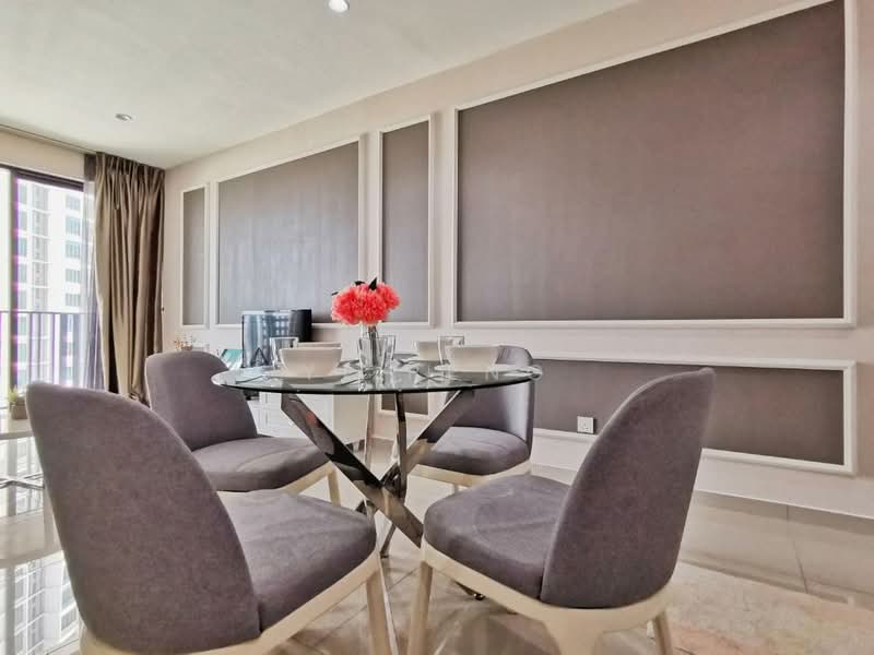 Kediaman Servis untuk Disewa di Parisien Tower - Yi Peng - Dining Room - PropertyGuru.com.my