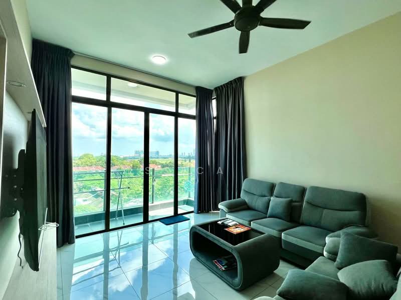 Service Residence for Rent at Wave @ Marina Cove - Jessica Ma - Living Room - PropertyGuru.com.my