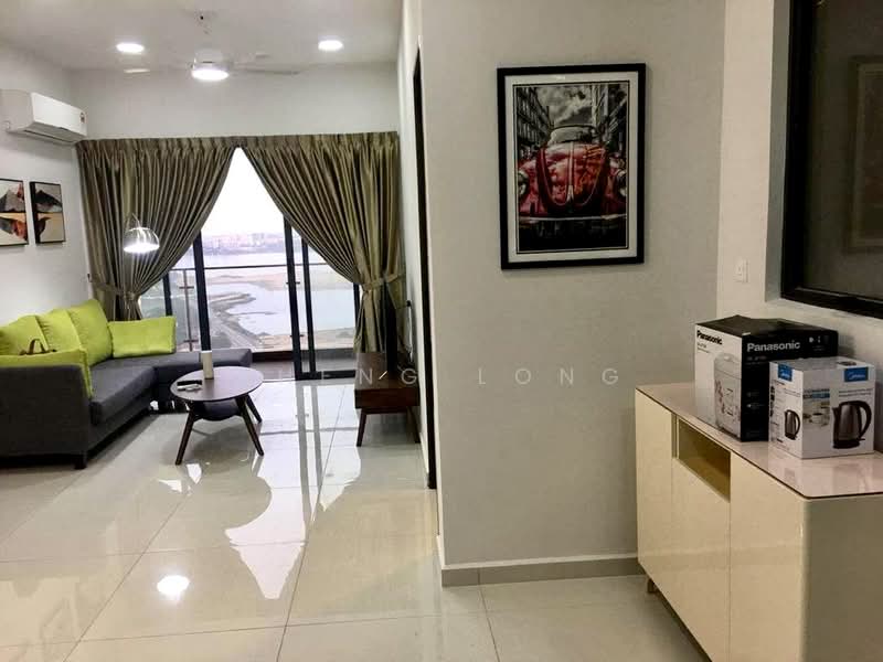 Condominium for Sale at Lovell @ Country Garden Danga Bay - Sheng Long - Living Room - PropertyGuru.com.my