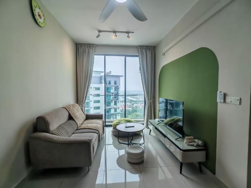 Kediaman Servis untuk Dijual di Maple Residences @ Bandar Bestari Klang - Sinclair Tan - Living Room - PropertyGuru.com.my
