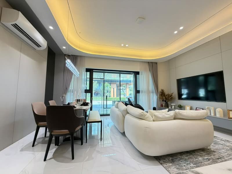 Service Residence for Sale at Arden @ One Bukit Senyum - Vincent Lai - Living Room - PropertyGuru.com.my